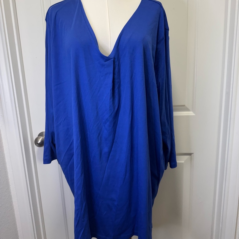 Lands' End Classic Blue Top - Picture 7 of 7
